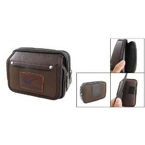 Como Faux Leather Waist Wallet Cell Phone and Digital Camera Bag 