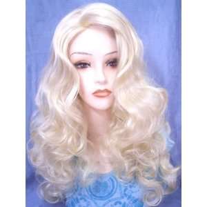  CASSIE Big Bouncy Waves Wig #613A WHITE BLONDE by MONA 