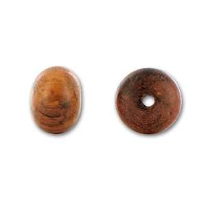 Bayong Wood Wooden 15mm Roundel Beads (12)
