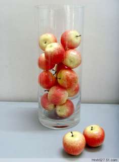 Small RED Apples Decorative Foam Plastic Artificial Fruit 10pcs