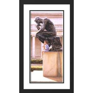   Steve 24x40 Framed and Double Matted The Thinkers