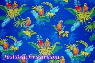 Parrots Macaws Tropical Royal Purse Beach Bag  