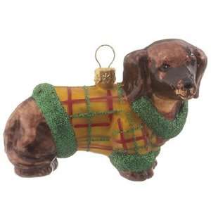  Dachshund Christmas Ornament