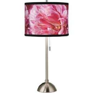  Le Pouf Peony Giclee Table Lamp