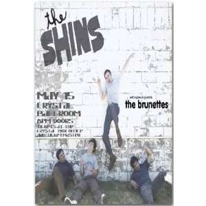  The Shins Poster   GW Concert Flyer   Chutes Too Narrow 