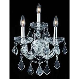  Maria Theresa 3 Light Wall Sconce Finish / Crystal Color 