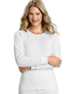 Hanes Womens Thermal Crew   style 23989  