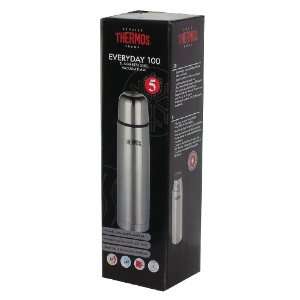  Thermos 1.0L Everyday 100 Stainless Steel Flask Kitchen 