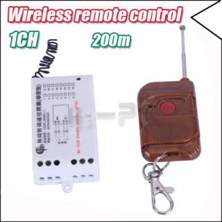 12V 10A 2 Channel 1000M Wireless Remote Control Switch  