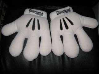 DISNEYLAND THEME PARK MICKEY MINNIE MOUSE BIG HANDS GLOVES ONE SIZE 