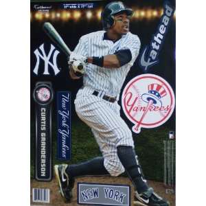  Curtis Granderson Fathead New York Yankees MLB Vinyl Wall 