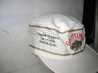 Vintage GETTLEMAN Double Hopped Beer Adjustable Hat  
