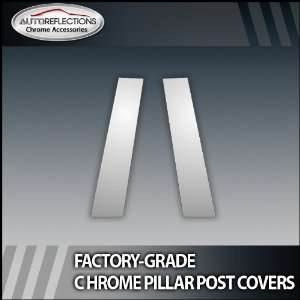  89 95 Ford T Bird 2Pc Chrome Pillar Post Covers 