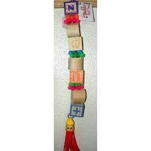    Bird Toy   Blocks Wood Chips & Toys   22 Inches Long