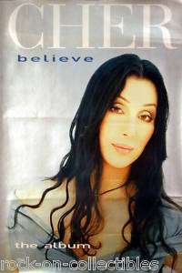 CHER 1998 BELIEVE PROMO POSTER  