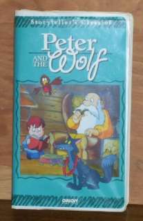 Storytellers Classics Peter and the Wolf (VHS,94,OOP)  