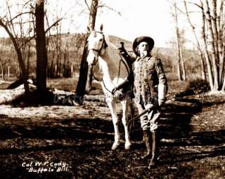   WILLIAM F. CODYBUFFALO BILLOLD WILD WEST SHOW COWBOY HUNTER PHOTO 7