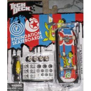  Tech Deck Single Board Foundation Guy with Laptop Toys 