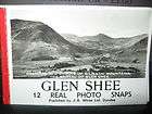 12 Real Photo Snaps GLEN SHEE (Vintage B+W) Publisher J