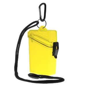 Witz Keep It Safe ID and Accessory Case Clear Yellow  