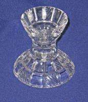 Towle Lead Crystal Candle Holder   Holds 3 sizes of Candles  
