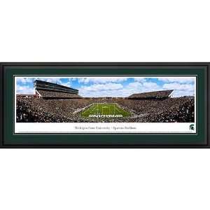   Spartans Spartan Stadium Deluxe Frame Panoramic Picture Sports