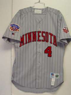 1997 Paul Molitor Game Used Grey Road Jersey Signed Minnesota Twins 