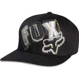  Fox Racing Slender Flexfit Hat   Large/X Large/Black 