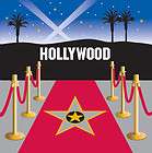 Reel Hollywood Party Awards Ceremony x16 Lunch Napkins Red Carpet 3 