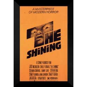  The Shining 27x40 FRAMED Movie Poster   Style E   1980 