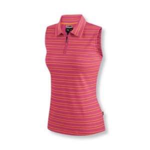  Adidas 2009 Womens ClimaLite Sleeveless Stripe Zip Golf 
