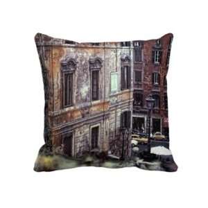  The Spanish Steps in Rome Throw Pillow 