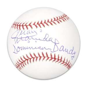   Marichal Autographed Baseball  Details Dominican Dandy Inscription