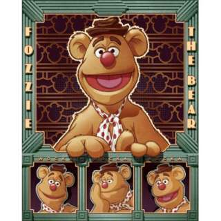 The Muppets Deco Fozzie Giclee on Canvas   Limited Edition  
