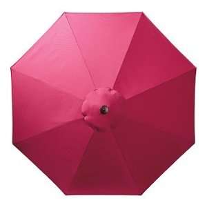  Outdoor Market Patio Umbrella inSunbrella Pink   Black 
