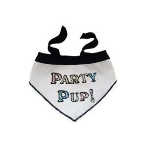  Party Pup Scarf Dog Party Bandanna   Large (L) by I SEE SPOT 