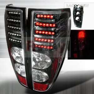   2005 2006 2007 2008 2009 2010 2011 LED Tail Lights   Black Automotive