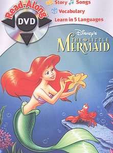 Little Mermaid, The DVD Read Along DVD, 2002  