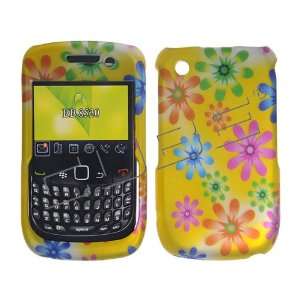 Blackberry Curve 8520 8530 / Curve 3G 9300 9330 Yellow with Multicolor 