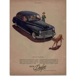  Hold Everything  1947 Dodge Ad, A2839 