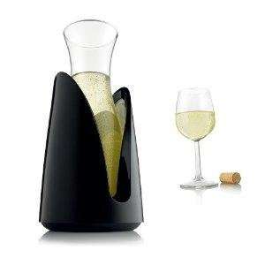  VacuVin Black Rapid Ice Cooling Carafe Health & Personal 