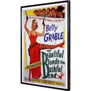  Beautiful Blonde from Bashful Bend, The 11x17 Framed 