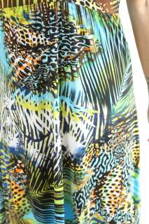 Perpetual Vogue Tropical Maxi Dress Sexy Halter  