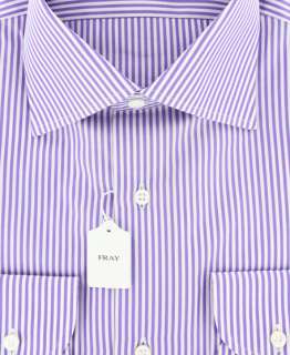 New $600 Fray Purple Shirt 15/38  