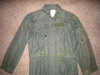 Flight Suit 40R Military Coveralls Overalls Mens Fly106  