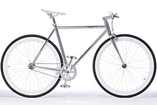   Fixed Gear Fixie Bike Bicycle Gray Orange wheel The Papa NEW  