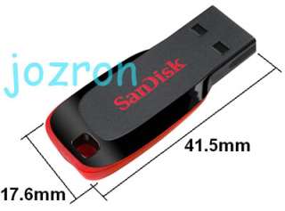 SanDisk Cruzer Blade 16GB 16G USB Flash Pen Drive Disk  
