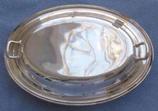Gorham Silver Colonial Silverplate Covered Oval Vegetable Serving Bowl 