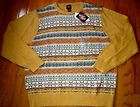 Men Sz Large Nick Danger Gold Crewneck Sweater NWT