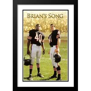  Brians Song 32x45 Framed and Double Matted Movie Poster 
